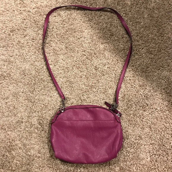 simply vera vera wang purple crossbody purse - Picture 2 of 3